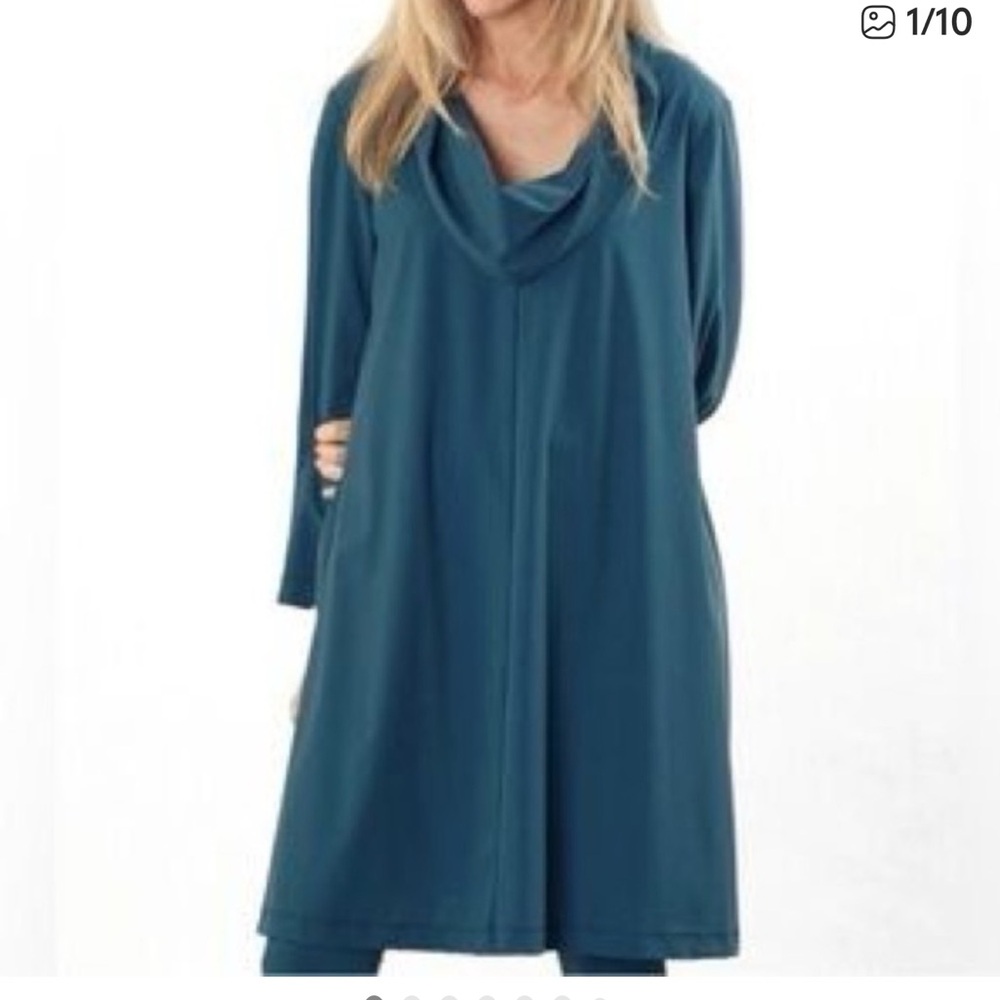 Bryn Walker Cowl Neck Tunic Small